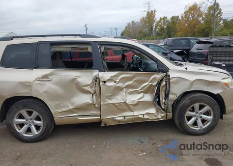 2009 Toyota Highlander from USA, damaged, VIN JTEDS41A092075840